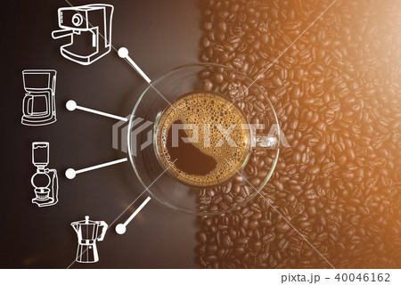 espresso and coffee maker icon espresso and coffee maker icon 40046162