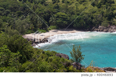 Anse Major beach on Mahe Seychelles 40046893