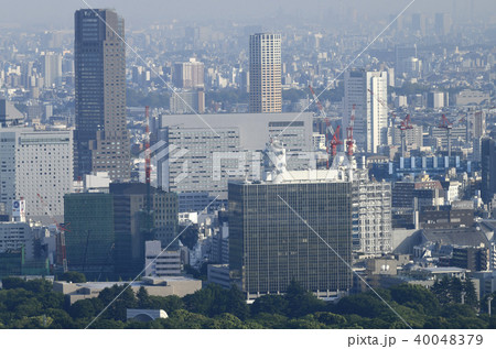 日本の東京都市景観 NHKなどを望む 日本の東京都市景観 NHKなどを望む 40048379