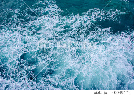 Background blue waves of the sea Background blue waves of the sea 40049473