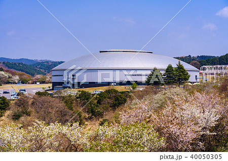 サイクルスポーツセンター　伊豆ベロドローム　外観　春 40050305