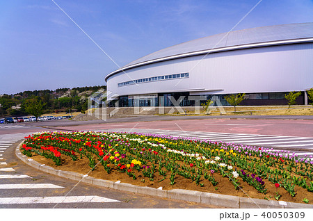 サイクルスポーツセンター　伊豆ベロドローム　外観　春 40050309