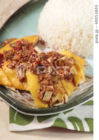 steamed chicken steamed chicken 40053603