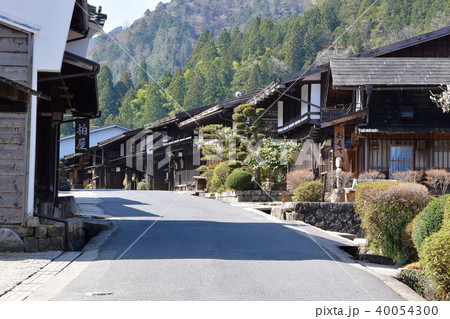 妻籠宿の町並み 40054300
