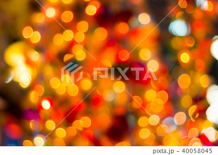 Decorative outdoor string lights hanging on tree  40058045