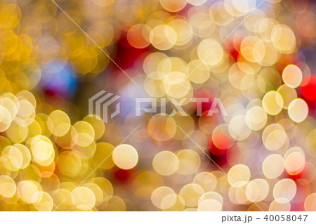 Decorative outdoor string lights hanging on tree  40058047