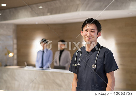 医師 病院 受付 医療 メディカル イメージ 40063758