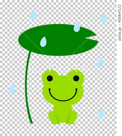 カエルの雨宿り 40064522