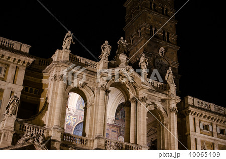 サンタ マリア マッジョーレ大聖堂の写真素材