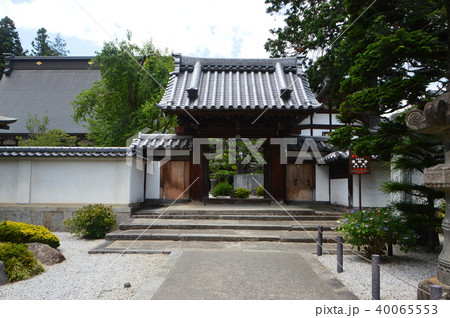 白い塀･門（恵林寺／山梨県甲州市塩山小屋敷） 40065553