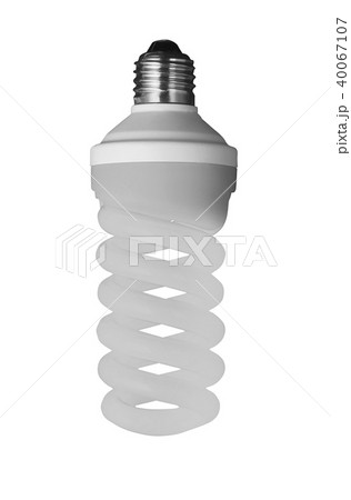 Light bulb isolated on white background 40067107