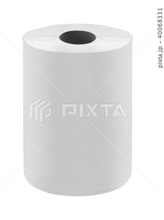 toilet paper isolated on white toilet paper isolated on white 40068331