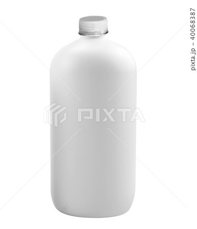 empty glass bottle with cap empty glass bottle with cap 40068387