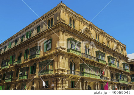 Valletta, Malta Palazzo Ferreria external view. Valletta, Malta Palazzo Ferreria external view. 40069043