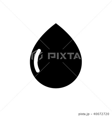 Drop icon in flat style 40072720