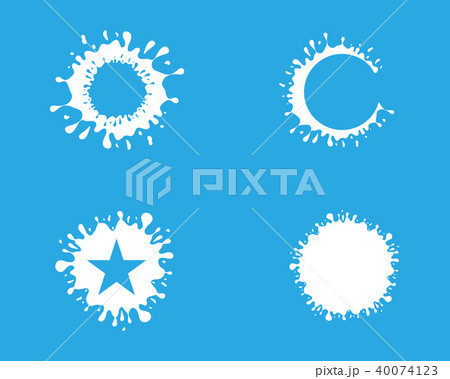 splash vector icon illustration design 40074123