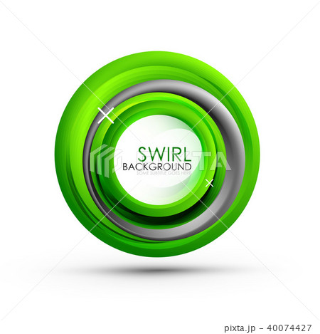 Spiral swirl flowing lines 3d vector abstract background Spiral swirl flowing lines 3d vector abstract background 40074427