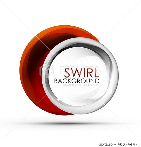 Spiral swirl flowing lines 3d vector abstract digital motion background design. Rotating concept Spiral swirl flowing lines 3d vector abstract digital motion background design. Rotating concept 40074447