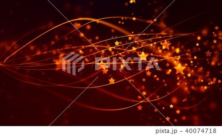 Abstract Background with nice golden flying stars 40074718