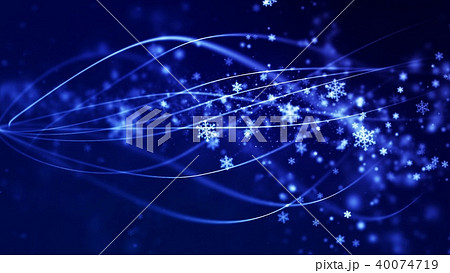 Christmas background with nice falling snowflakes 40074719