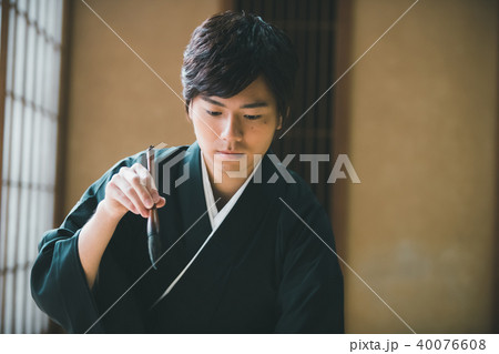 Montsuki-hakama 40076608