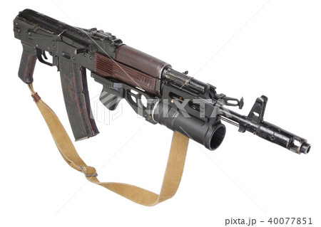 Kalashnikov AK with GP-25 grenade launcher Kalashnikov AK with GP-25 grenade launcher 40077851