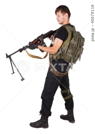 mercenary with RPG gun 40079116