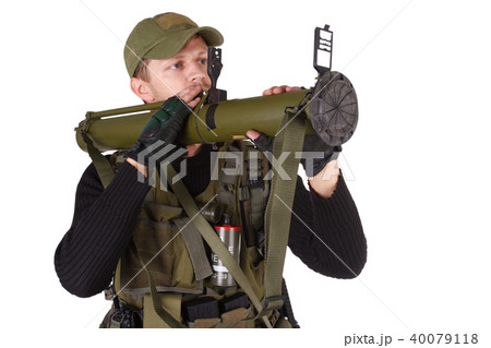 mercenary with RPG mercenary with RPG 40079118