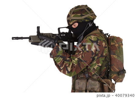 British Army Soldier 40079340