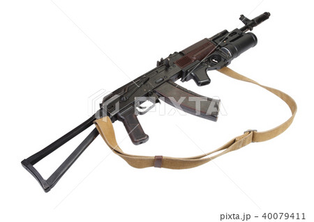 Kalashnikov AK with GP-25 grenade launcher 40079411