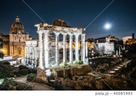 Roman Forum in Rome , Italy. 40085993