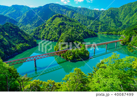 奥大井湖上駅 40087499