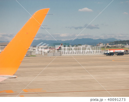 名古屋空港のMRJ 40091273