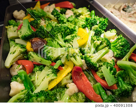 野菜炒め 焼野菜 野菜焼き 40091308