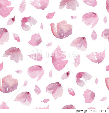 Hand Drawn seamless pattern of Abstract Flowers Hand Drawn seamless pattern of Abstract Flowers 40093161