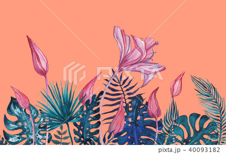 Hand Drawn Abstract Flowers Hand Drawn Abstract Flowers 40093182