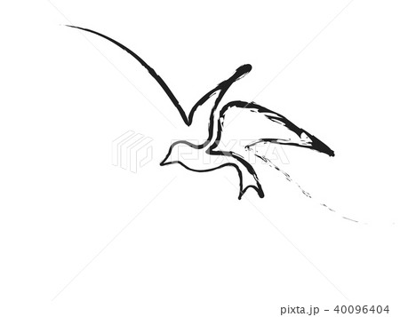 Continuous line bird 40096404
