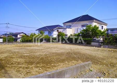住宅街の中にある更地 住宅街の中にある更地 40101220