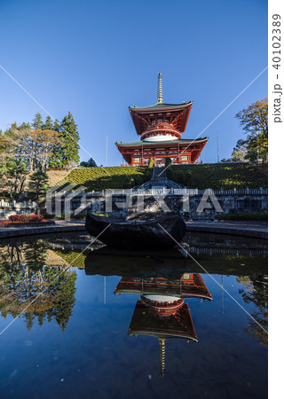 千葉県 成田山 平和大塔  40102389