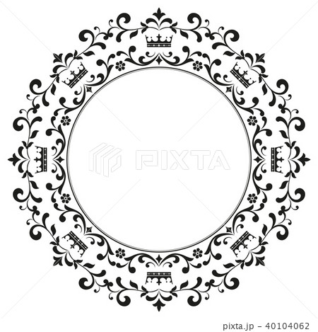 Decorative frame Elegant vector element for design 40104062
