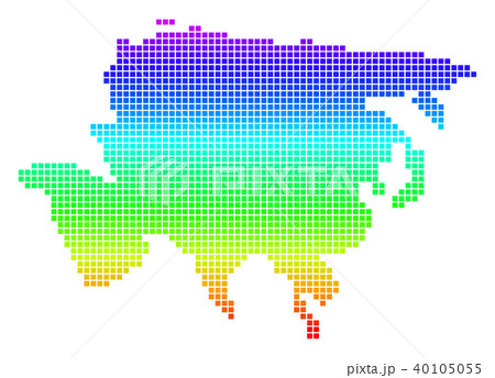 Spectrum Dot Asia Map 40105055