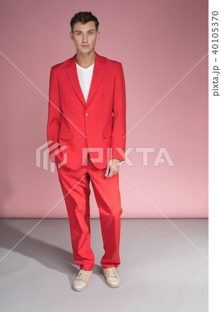 Elegant male person being serious Elegant male person being serious 40105370