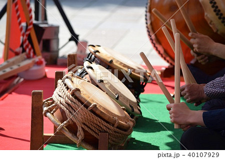 和太鼓の演奏 40107929