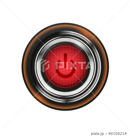 Techno futuristic start power button Techno futuristic start power button 40108214
