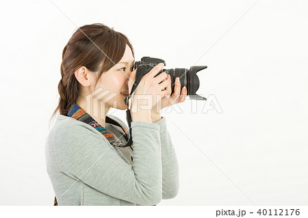 女性カメラマン 40112176