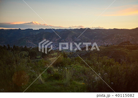 Cusco town cityscape 40115082