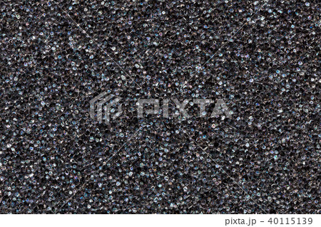 Close-up black polyurethane foam texture. Rainbo Close-up black polyurethane foam texture. Rainbo 40115139
