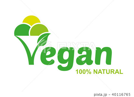 Vegam ice cream logo 40116765