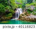 Sum waterfall Radovna River Vintgar Gorge Slovenia 40116823
