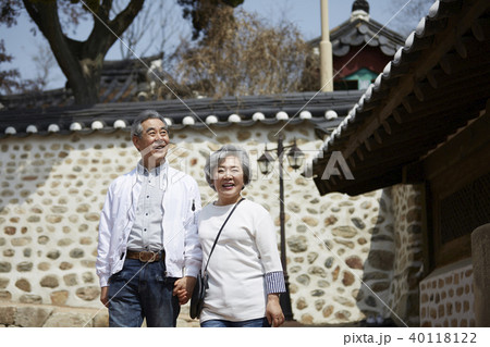 高齢者 老人 夫婦 40118122